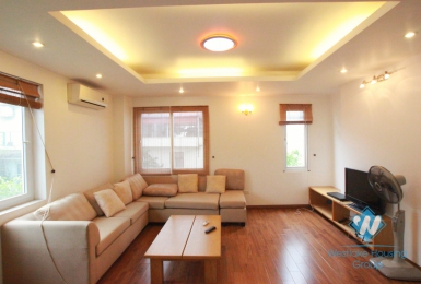 Quiet and spacious 02 bedrooms apartment for rent in Xuan Dieu, Tay Ho, Hanoi